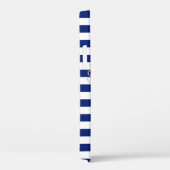 Silver Mermaid op Nautical Stripes Case-Mate iPhone Case (Achterkant / Rechts)