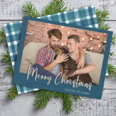 Silver Merry kerstballetjes Pset Blue Feestdagenkaart