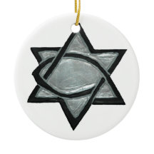 Silver Messianic Star
