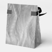 Silver Metal Abstract Bedankdoosjes (Achterkant)