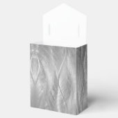 Silver Metal Abstract Bedankdoosjes (Geopend)