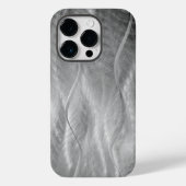 Silver Metal Abstract Case-Mate iPhone Case (Achterkant)