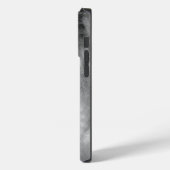 Silver Metal Abstract Case-Mate iPhone Case (Achterkant / Links)