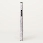 Silver Metal Bord Case-Mate iPhone Case (Achterkant / rechts)