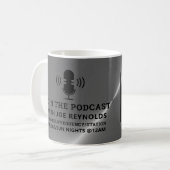 Silver Metal Effect, Podcaster, Podcast Advertenti Koffiemok (Voorkant links)