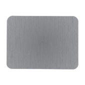 Silver Metal Kijk Magneet (Horizontaal)