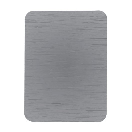 Silver Metal Kijk Magneet (Verticaal)