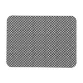 Silver Metal met holte Patroon Magneet (Horizontaal)