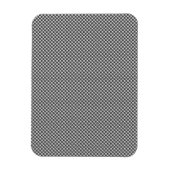 Silver Metal met holte Patroon Magneet (Verticaal)