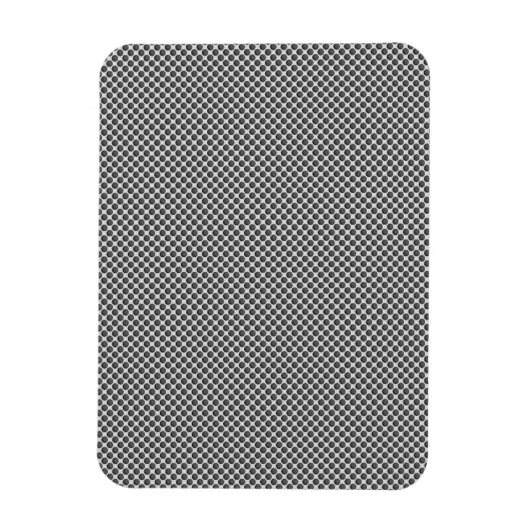 Silver Metal met holte Patroon Magneet (Verticaal)