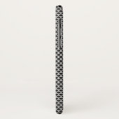 Silver Metal Screen Pattern Case-Mate iPhone Case (Achterkant/links)