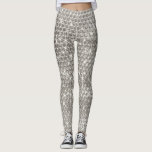 Silver Metal Unieke Glitter Sparkle Metallic Glam Leggings<br><div class="desc">Dit ontwerp kan worden gepersonaliseerd door de Edit optie van het Ontwerp te kiezen. Je kunt ook overdragen naar andere objecten. Neem contact met me op via colorflowcreations@gmail.com of gebruik de chatoptie bovenaan de pagina als u dit ontwerp op een ander product wilt plaatsen of hulp nodig hebt bij dit...</div>
