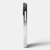 Silver Metal Wave Case-Mate iPhone Case (Achterkant / Links)