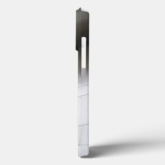 Silver Metal Wave Case-Mate iPhone Case (Achterkant / Links)