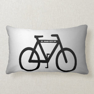 Silver Metallic Bicycle Kussen