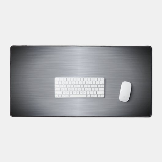 Silver Metallic Bureaumat (Keyboard & Muis)