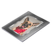 Silver Metallic Custom Photo Spiral Notitieboek (Linkerzijde)