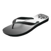 Silver Metallic Cycling-Teenslippers Teenslippers (Schuin)