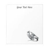 Silver Metallic Dragon Notitieblok (Voorkant)