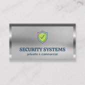 Silver Metallic | LOGO Visitekaartje (Voorkant)