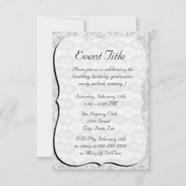 Silver Metallic look Background Kaart