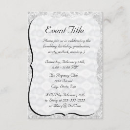 Silver Metallic look Background Kaart