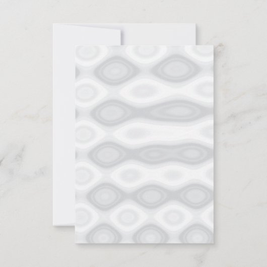 Silver Metallic look Background RSVP Kaartje (Achterkant)