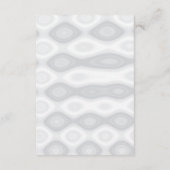 Silver Metallic look Background RSVP Kaartje (Achterkant)