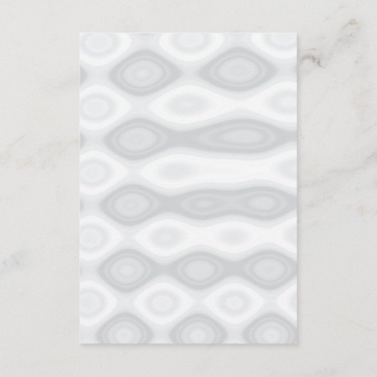 Silver Metallic look Background RSVP Kaartje (Achterkant)