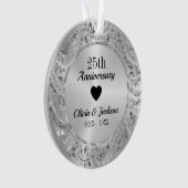 Silver Metallic Ornament (voorkant)