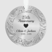 Silver Metallic Ornament (achterkant)