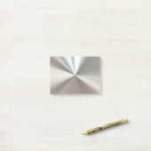 Silver Metallic Post-it® Notes (Op bureau)