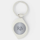 Silver Metallic Sleutelhanger (Voorkant)