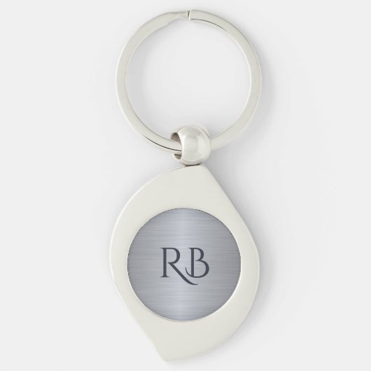 Silver Metallic Sleutelhanger (Voorkant)
