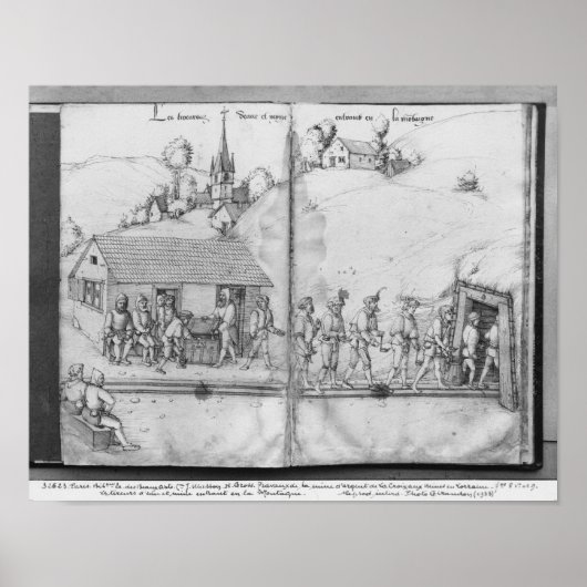 Silver-mijn van La Croix-aux-Mines, Lorraine 2 Poster (Voorkant)