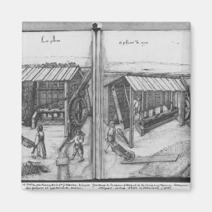 Silver-mijn van La Croix-aux-Mines, Lorraine Magneet