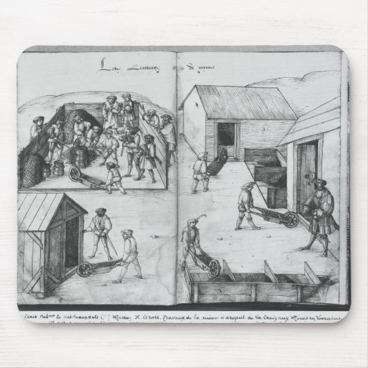 Silver-mijn van La Croix-aux-Mines, Lorraine Muismat (Voorkant)