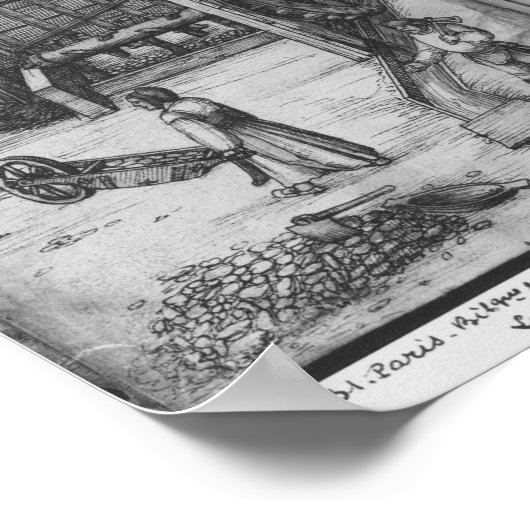 Silver-mijn van La Croix-aux-Mines, Lorraine Poster (Hoek)