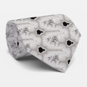 Silver Mini Brot Stropdas (Opgerold)