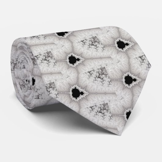 Silver Mini Brot Stropdas (Opgerold)