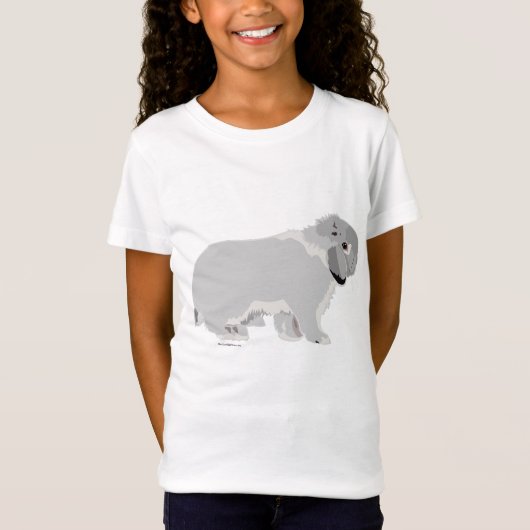 Silver Mini Lop T-shirt (Voorkant)