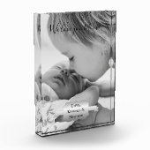 Silver Minimal Moederdag Photo Block Fotoblokken (Links)