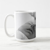 Silver Minimalist Photo Moederdag Coffee Mok (Links)