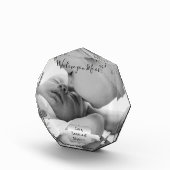 Silver Minimalist Photo Moederdag Fotoblokken (Rechts)