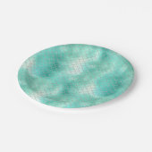 Silver Mint Mermaid Papieren Bordje (Gekanteld)