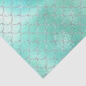 Silver Mint Mermaid Tissuepapier (Detail)