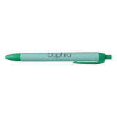 Silver Mint Mermaid Zwarte Inkt Pen (Bodem)