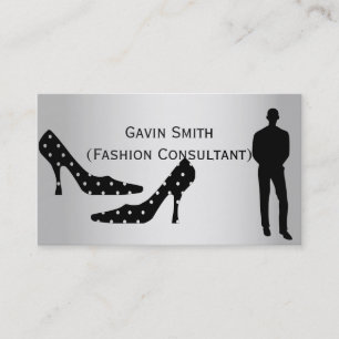 Silver Mode Consultant Visitekaartjes
