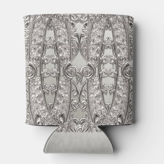 Silver  Modern Favoriet Koelbox Blikjeskoeler (Achterkant)