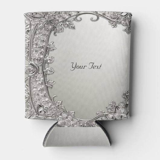 Silver Modern Favoriet Koelbox Blikjeskoeler (Voorkant)